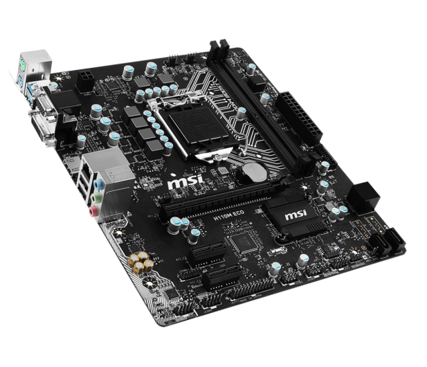MSI H110M ECO (H110 PCI-E DDR4) - 281640 - zdjęcie 2